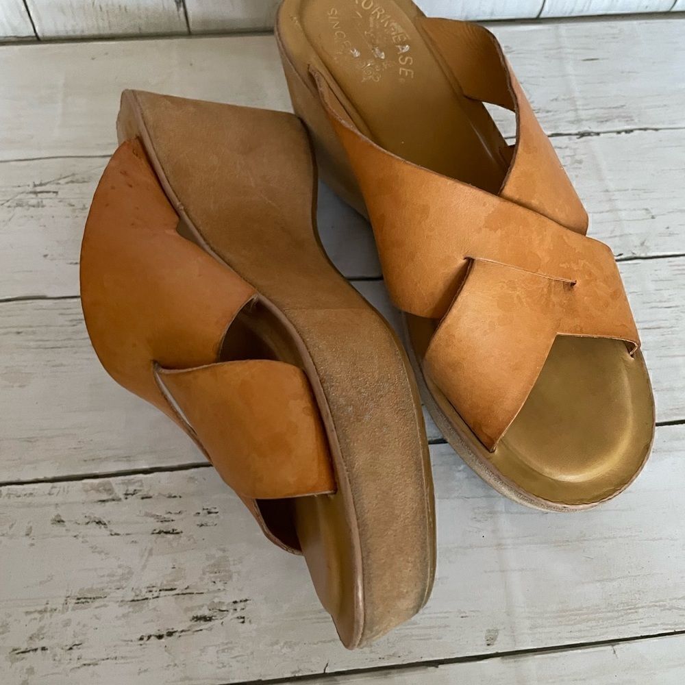 Kork Ease Lana Wedge Sandals Size 10/42 - Picture 13 of 15